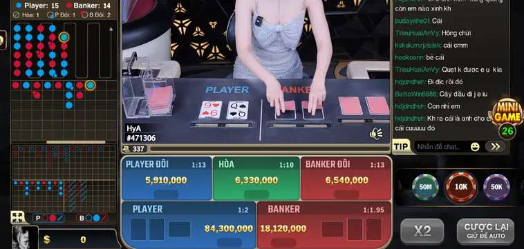 Baccarat BigWin Livestream tại B52 Club Đẳng Cấp Sòng Bài Trực Tuyến