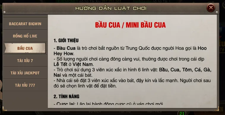 Mini Bầu Cua Tại B52 Club Trò Chơi Dân Gian Tốc Độ Với Tỷ Lệ Trả Thưởng Hấp Dẫn 2026
