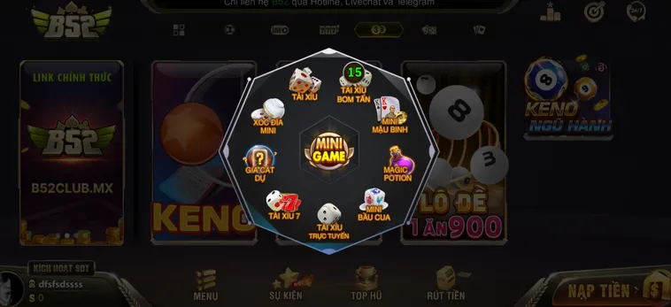 Minigame B52 Club Chơi Nhanh Thắng Lớn Với Những Tựa Game Giải Trí Siêu Tốc Năm 2026