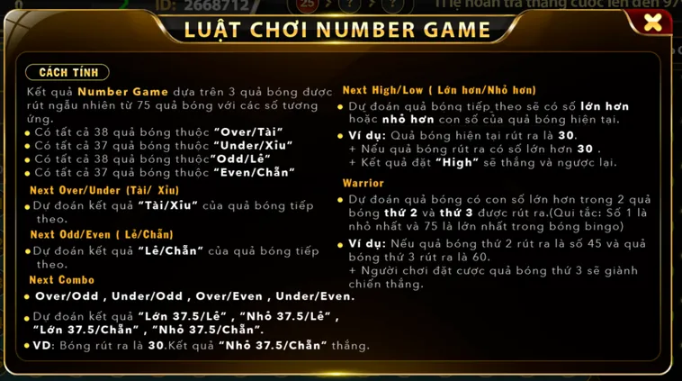 Number Game Tại B52 Club Sân Chơi Số Học Đẳng Cấp Với Nhịp Độ Siêu Tốc Năm 2026