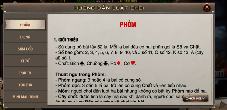 Hướng Dẫn Chi Tiết Cách Chơi Phỏm Tại B52 Club