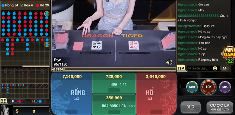Rồng Hổ BigWin Livestream tại B52 Club Sảnh Cược Đẳng Cấp Quốc Tế