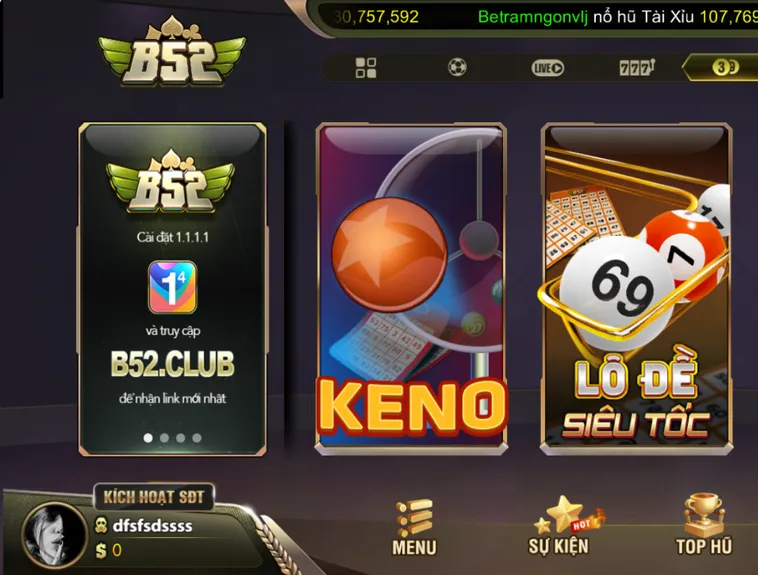 Xổ Số B52 Club Cơ Hội Đổi Đời Với Tỷ Lệ Trả Thưởng Cao Nhất